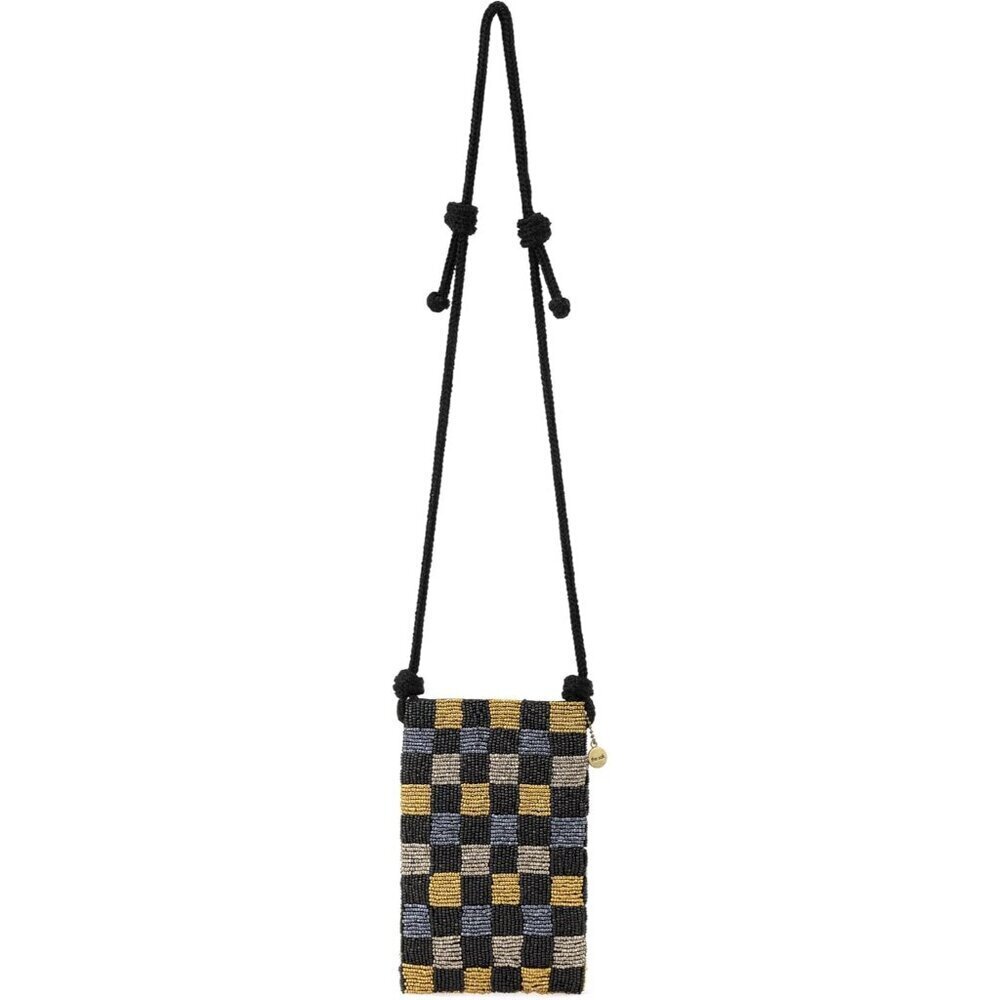 Mini Crossbody Bag Women's Vegan Recycled Material Adjustable Strap